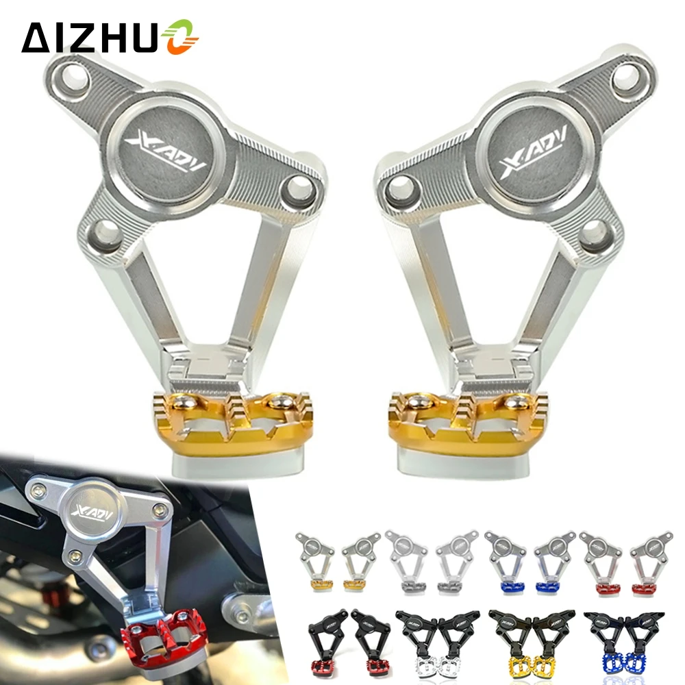 

Для HONDA X ADV X-ADV750 XADV750 мотоциклетные задние подставка для ног Rearset подножка X-ADV 750 2017-2019 2020 Подножка педаль пассажирских