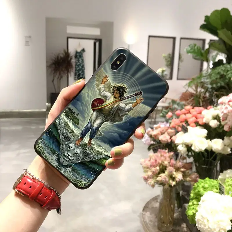 Боб Марли Лев растаман регги плотный чехол из ТПУ мягкий для мобильного телефона