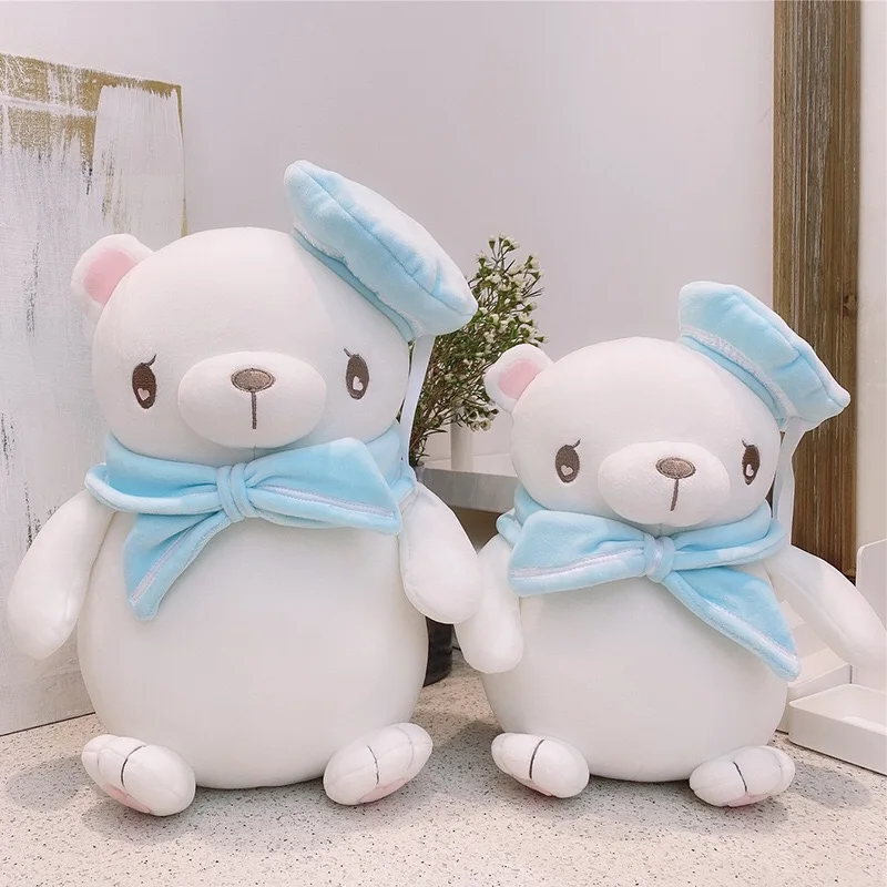 32-40 CM Penguin Stuffed Plush Doll Antarctic Toy Soft Animal Arctic Polar Bear Sleeping Pillow Children Girl Kid Gifts | Игрушки и
