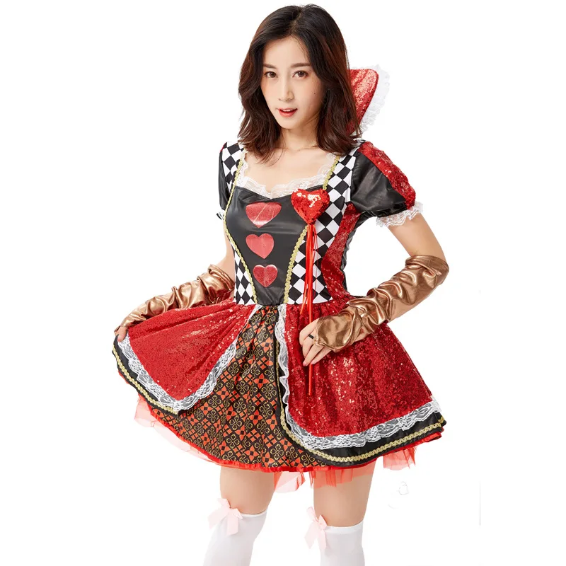 Для взрослых Алиса приключения в стране чудес королева сердец маскарадный