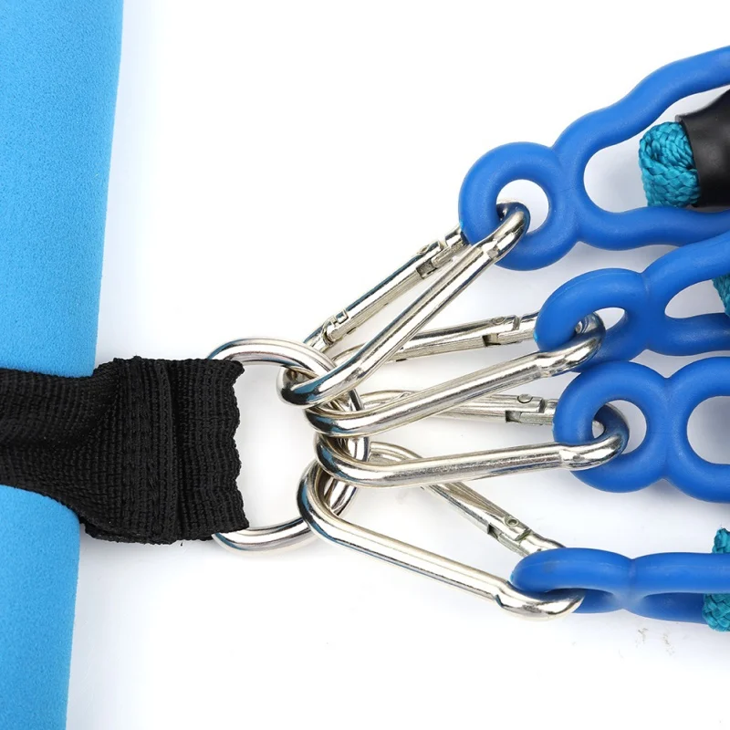 

4 Tube Resistance Bands Exercise Rower Belly Sport Training Elastic Pedal Tensioner Sit Up Pull Rope Gym Fitness Equipment