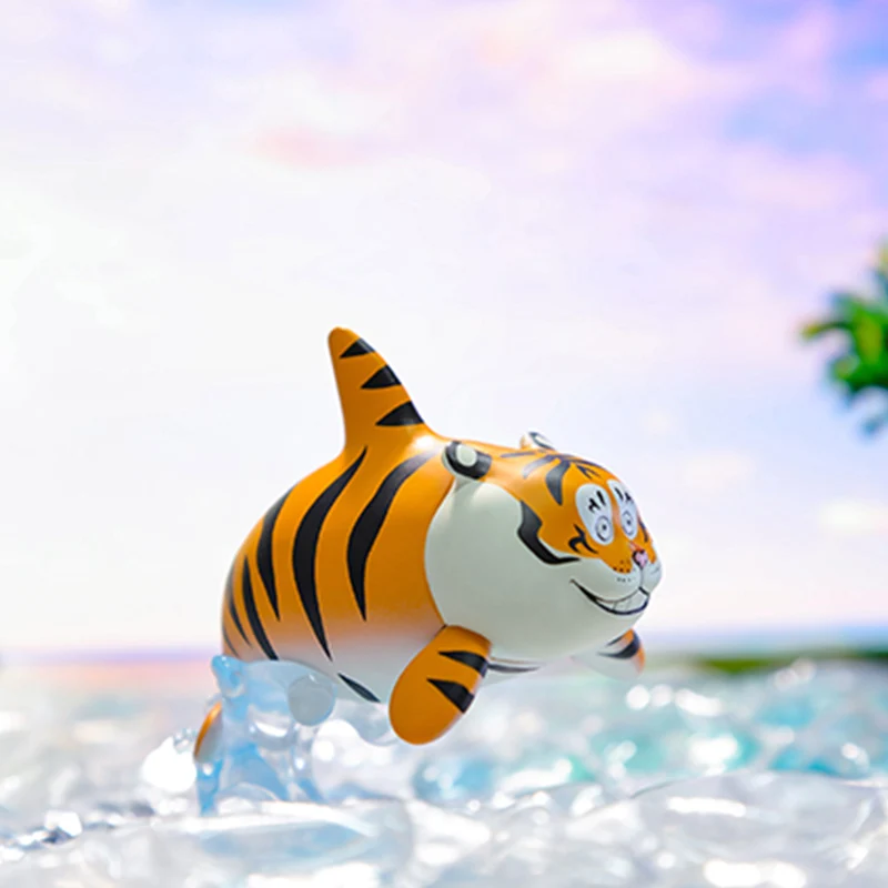 Baichange Fat Tiger Series of глухая коробка модные игроки подарки милые аксессуары домашний