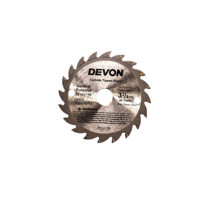 SB5407 85 мм сердечник отверстие 15 Devon оригинальное качество 20 зубцов циркулярная Tct
