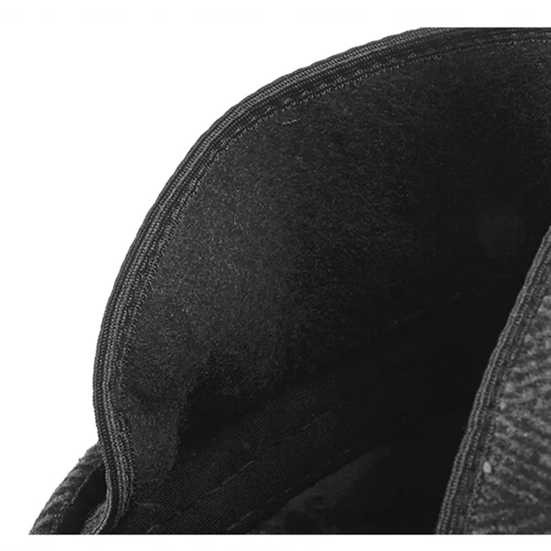 Зимняя кепка из шерсти Фибоначчи Смешанная Кепка-газетчик Ретро стиль для