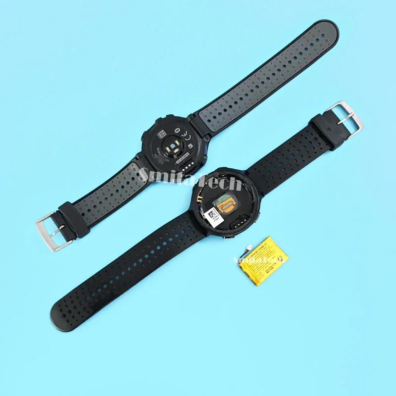 Gps часы замена ремешок для Garmin Forerunner 235 FORERUNNER235 задняя крышка чехол с кнопкой 21 мм ремешок для часов, батарея