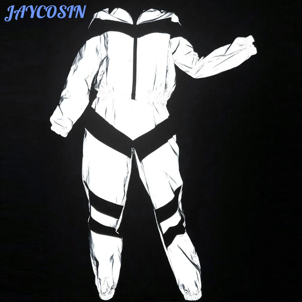 JAYCOSIN женский комплект одежды комбинированный светоотражающий спортивный из 2