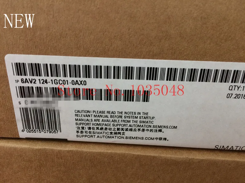 

1PC 6AV2124-1GC01-0AX0 6AV2 124-1GC01-0AX0 New and Original Priority use of DHL delivery #E