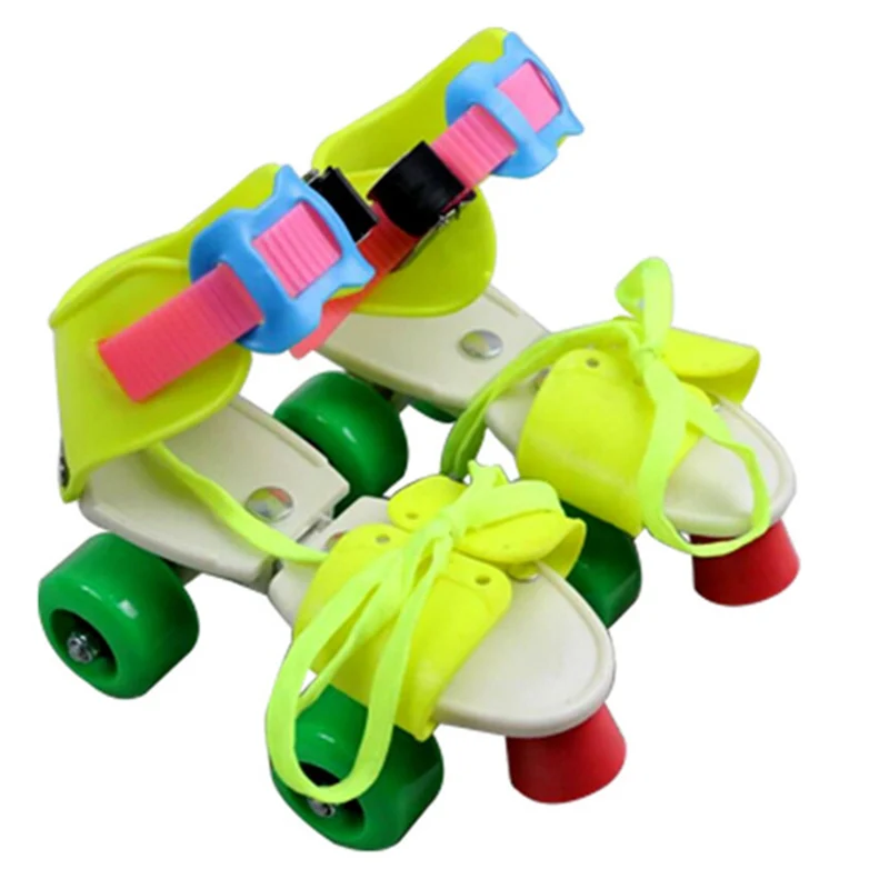 Лидер продаж регулируемые детские роликовые коньки двухрядные 4 колесные