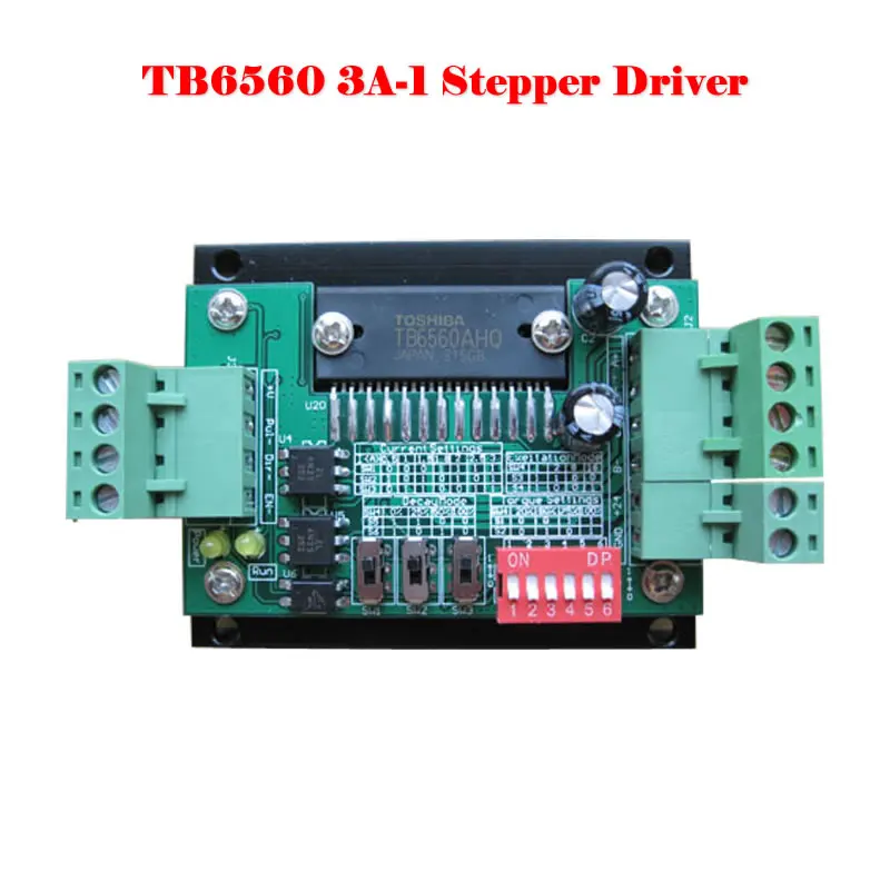 TB6560 3A-1 cnc роутер плата драйвера шагового двигателя одноосевой контроллер тока 10