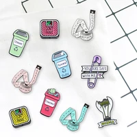 creative fun tools series popular accessories badge brooch for best friend and family fashion gift