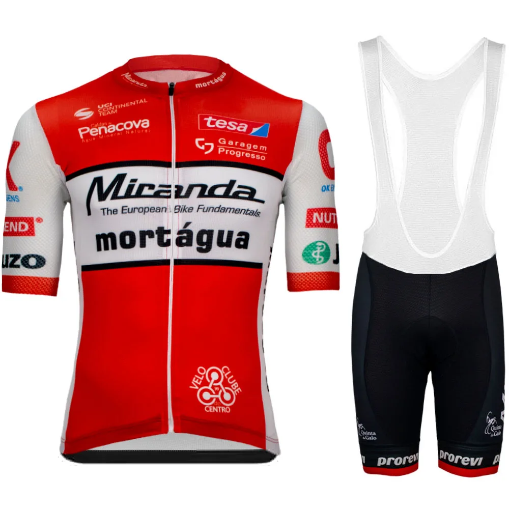 

Новый красный комплект велосипедной одежды из Джерси с коротким рукавом, Мужская одежда для велоспорта, рубашки для шоссейного велосипеда, ...