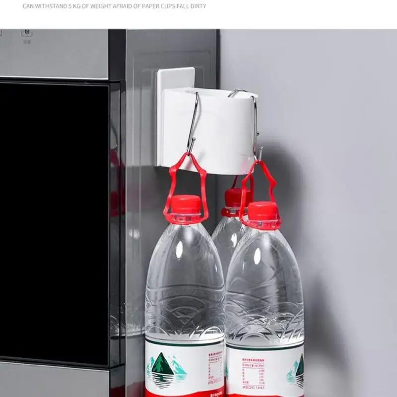 Новый одноразовый Бумажный стаканчик настенный держатель для стаканов стеллаж