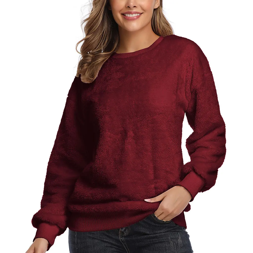 Женская футболка женские топы одноцветная плюс размер Повседневная Свободная с