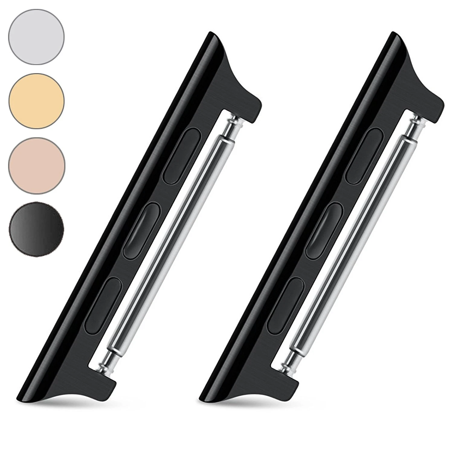 

luxury Metal Adapter Clasp Connector for apple watch band 44mm 40mm SE 6 5 series 4 3 2 1 accessories 42mm 38mm bracelet strap