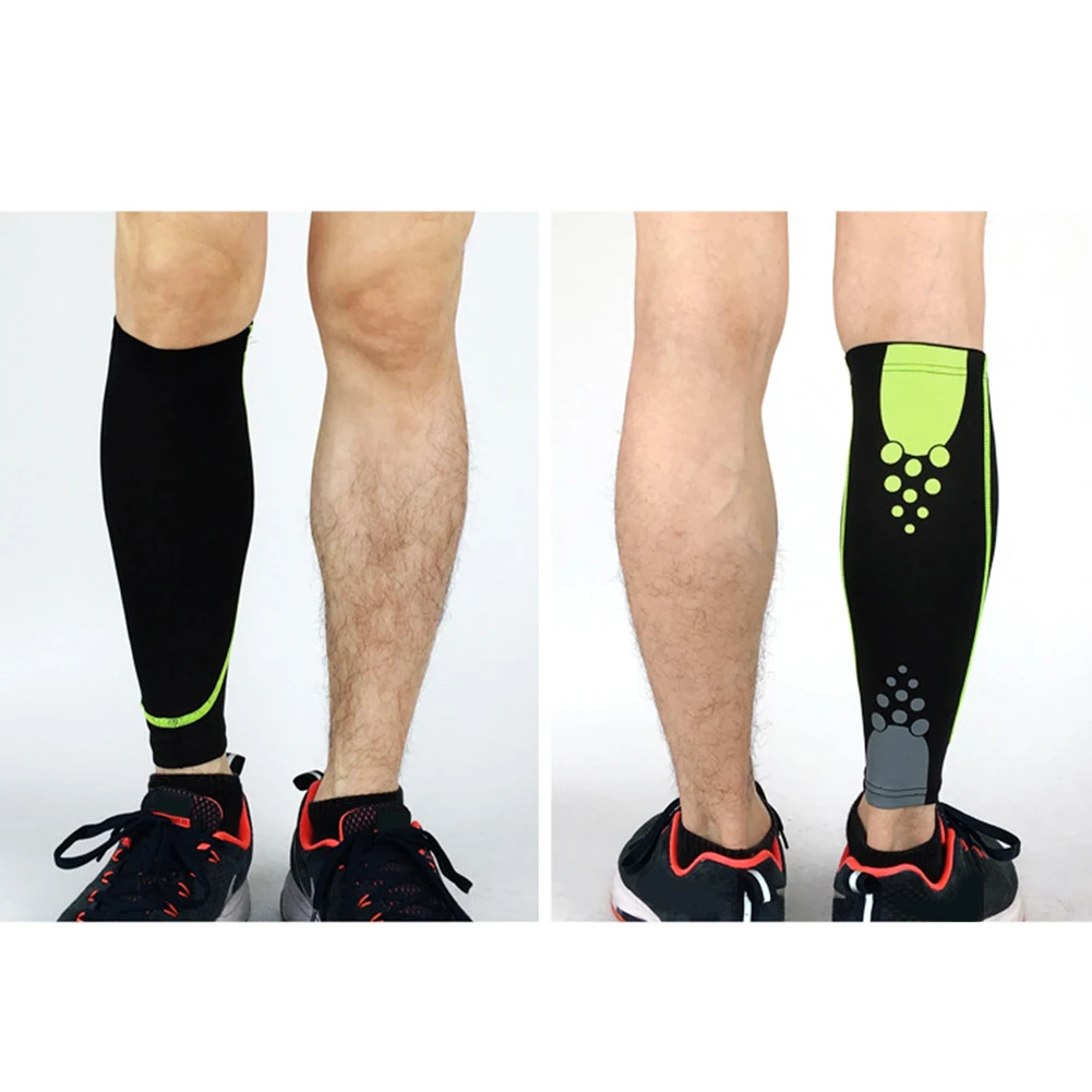 1 шт унисекс спортивный Эластичный компрессионный Противоскользящий голень для