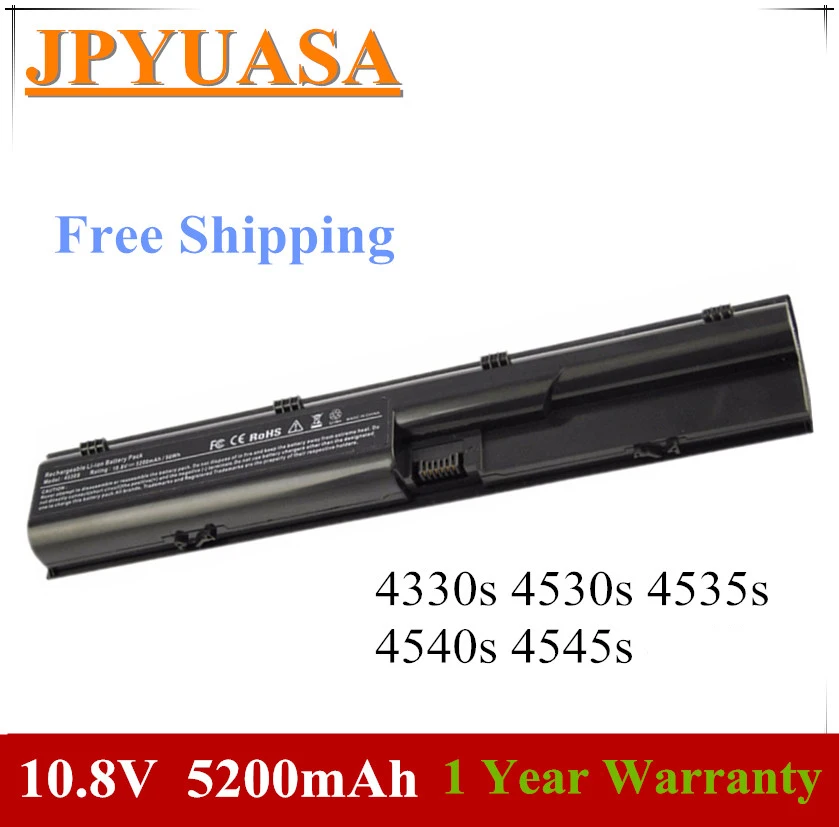 633733-321 para hp Bateria Probook 4330s 4430s 4431s 4331s 4530s 4535s 4540s 4545s s 7xinbox 10.8v Hstnn-lb2r 633805-001