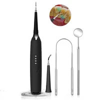 portable electric sonic dental scaler tooth dental calculus remover tooth stain tartar scraper tool teeth whitening oral hygiene