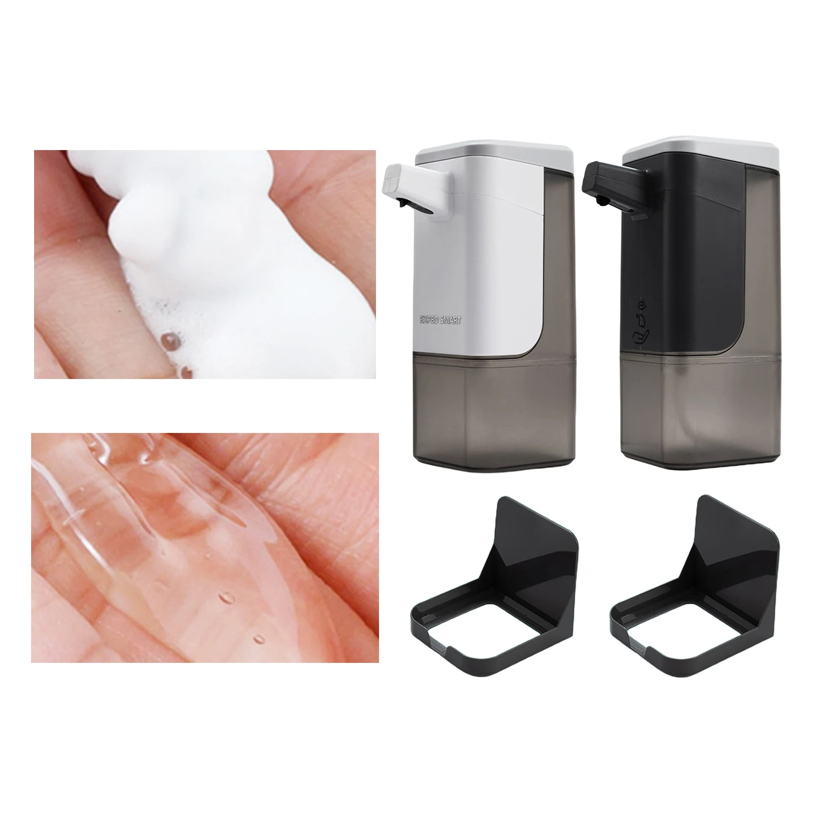 

600ml Touchless Soap Dispenser Infrared Sensor Hand Washer Sanitizer Non-Contact Bathroom Kitchen Hands-Free Travel Daily Use