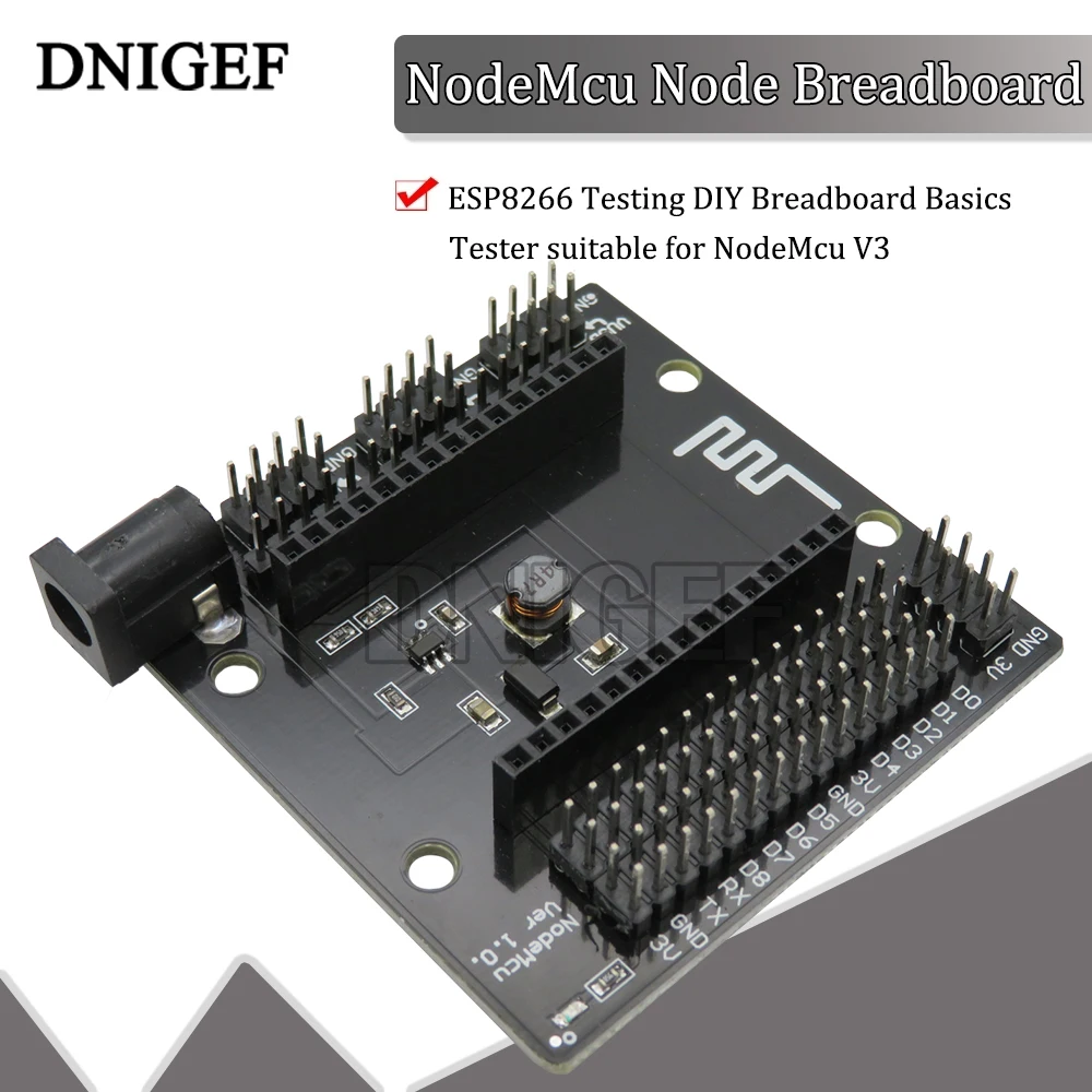 Макетная плата DNICEF NodeMcu основа ESP8266 для тестирования DIY ручная макетная