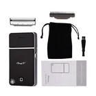 Триммер для бороды CkeyiN мужской, карманный, с зарядкой от USB, электробритва