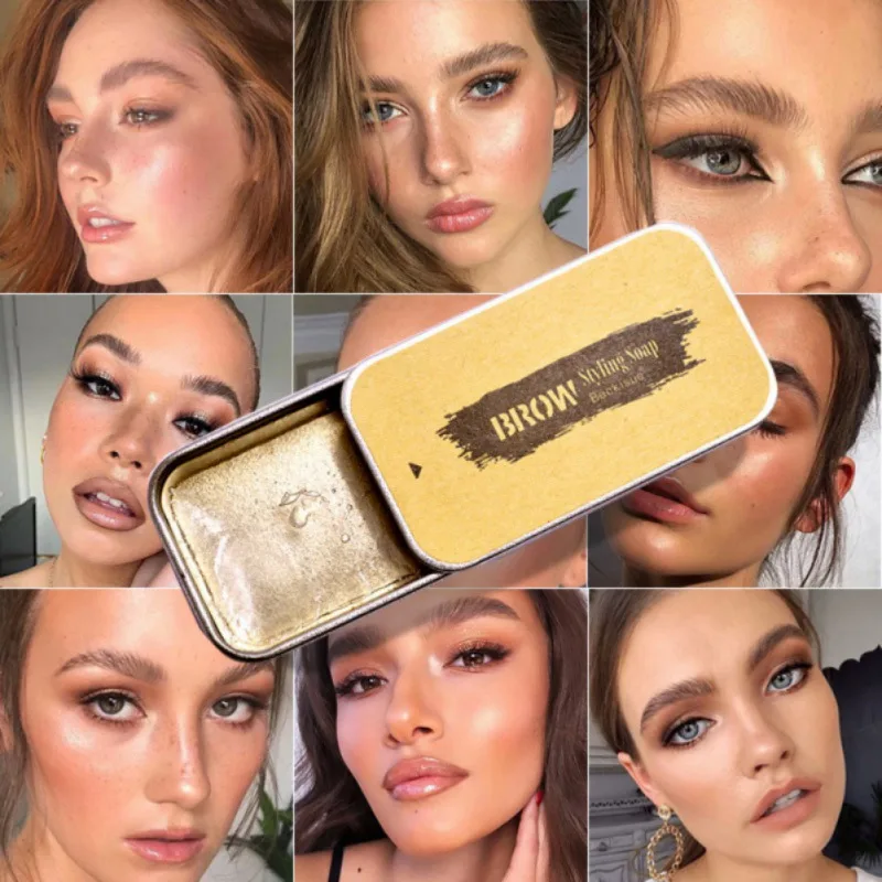Wild Eyebrow Shaping Soap стойкий водонепроницаемый гель для формирования бровей воск