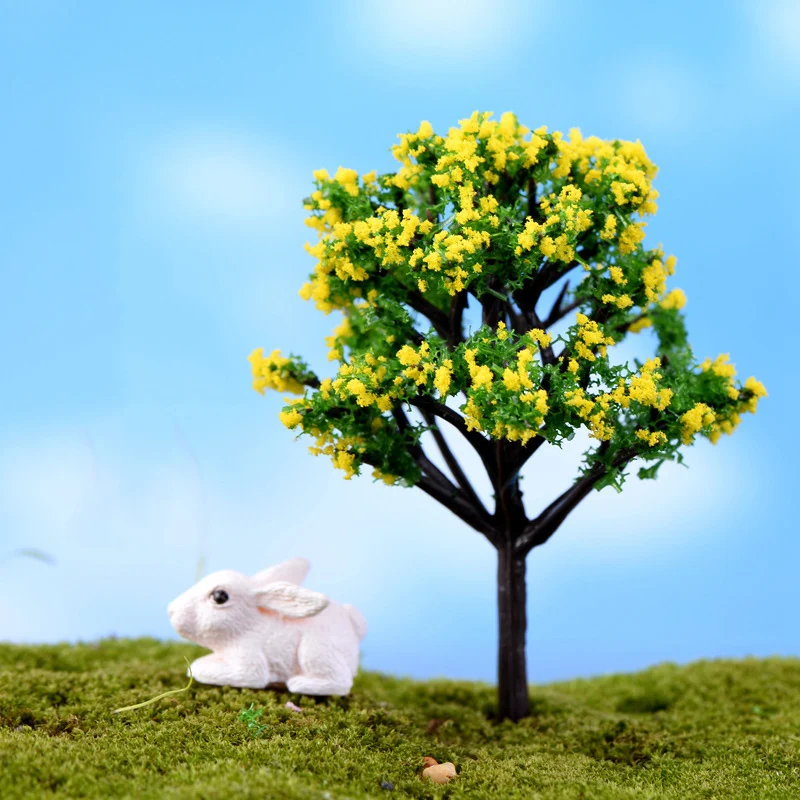 1 шт. миниатюрные деревья сказочные садовые аксессуары декоративное украшение