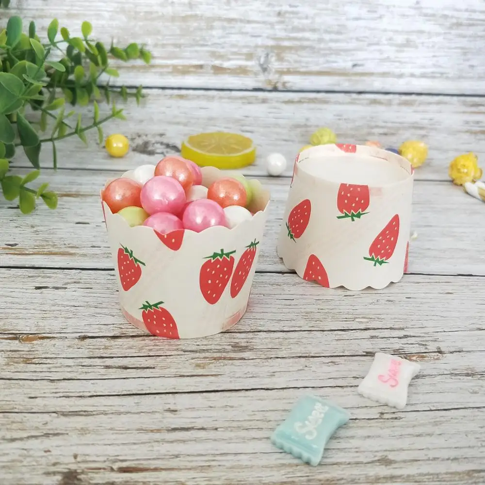15 50 шт белые бумажные стаканчики с черными полосками для кексов, вечерние стаканчики, свадебные, вечерние, Одноразовые Инструменты для украшения - Цвет: 15