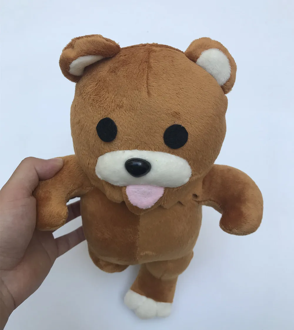 

Internet Pop Cartoon Mascot Pedobear 25cm Height Brown Stuffed & Plush Doll