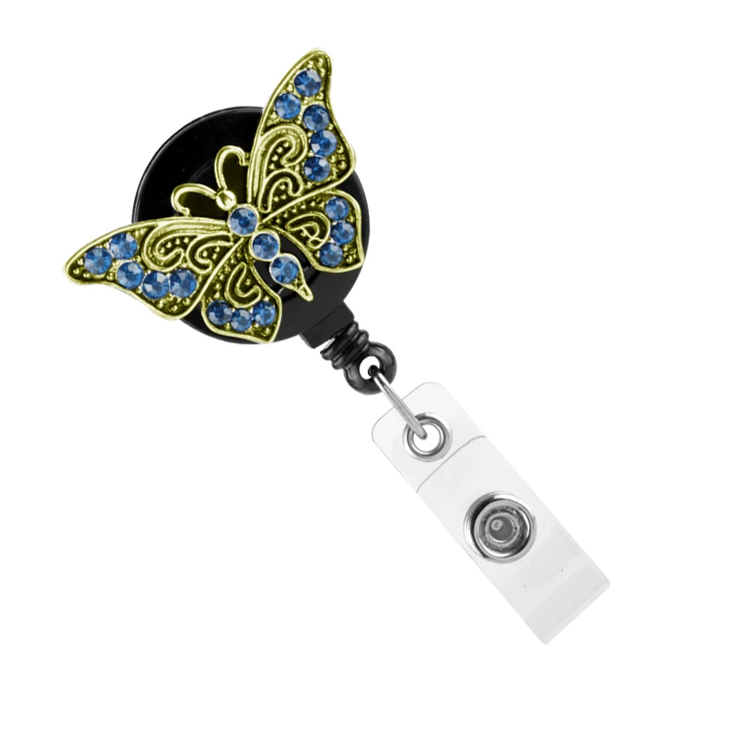 

Vintage Butterfly Adjustable Key Chain Alloy Keychain Accessories Pendant Key Ring Charms Keychains for Ladies