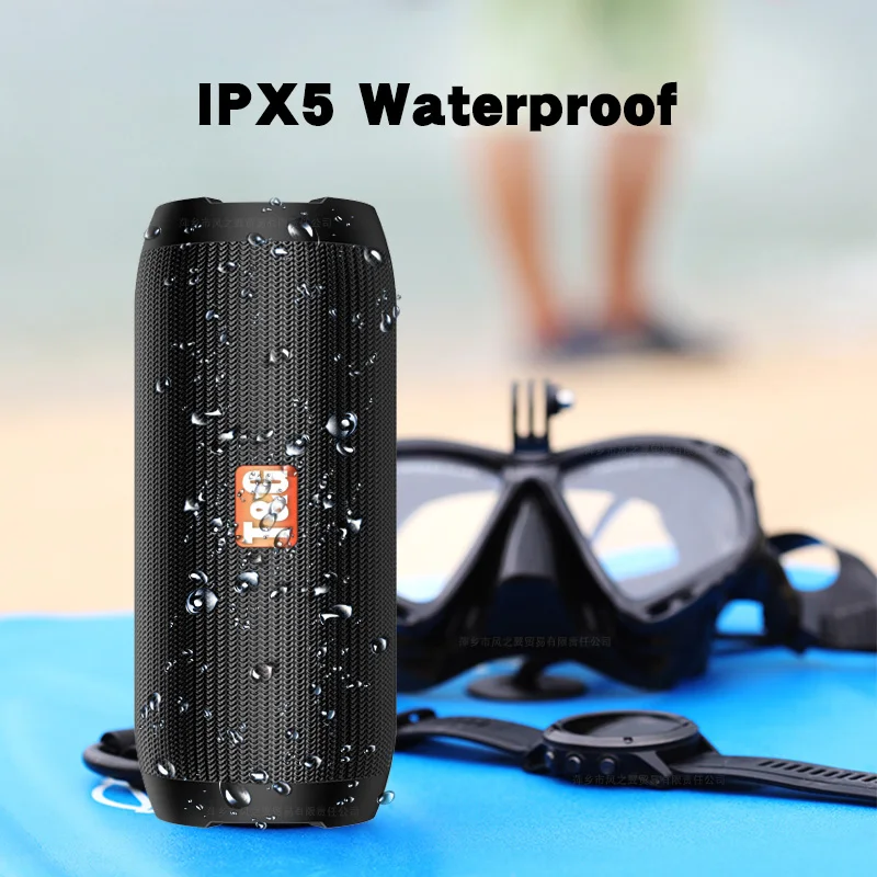 

FOR Portable Bluetooth Speaker 20w Wireless Bass Column Waterproof Outdoor USB Speakers Support AUX TF Subwoofer Loudspeaker