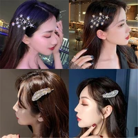 new rhinestone gypsophila hairpin temperament sweet feather rhinestone lady hairpin girl wedding hair accessories jewelry