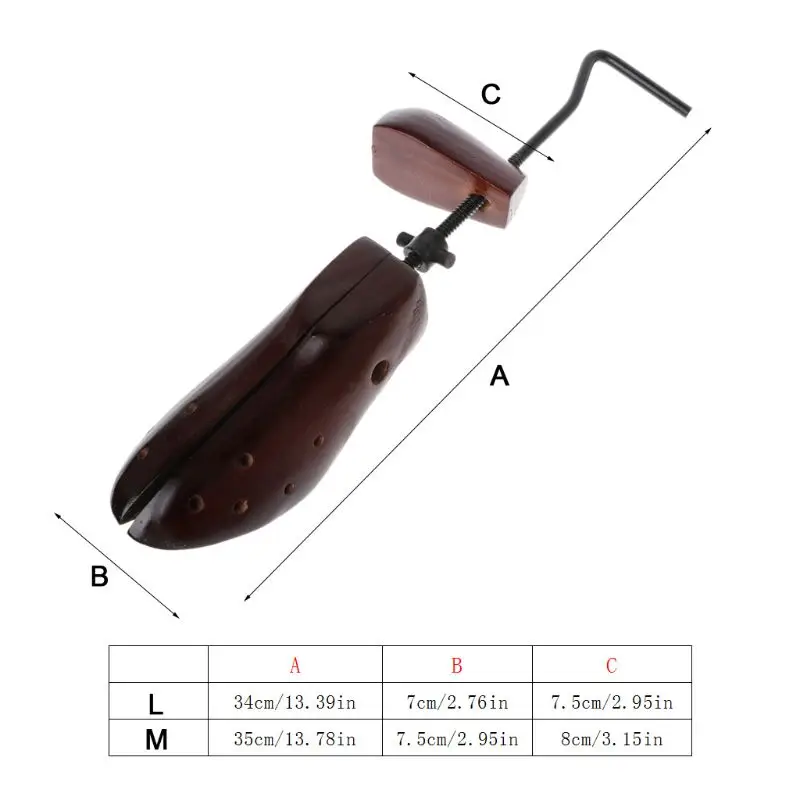 

Shoe Shaper Rack Extender Flat Shoes Support Wood High Heel Boots Flattie Keeper Expander Adjustable Pumps Universal Women Men