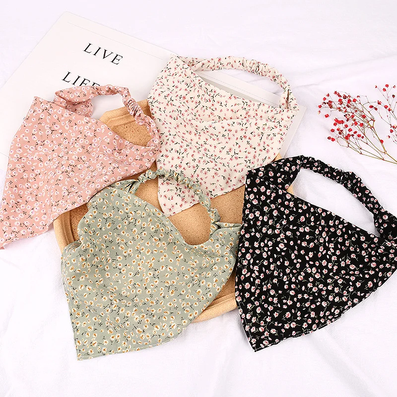 

2021 Triangle Hair Bands Sports For Fashion Girl Turban Folding Headband Woman Elast Headwear Hair Bands Hair Accessories