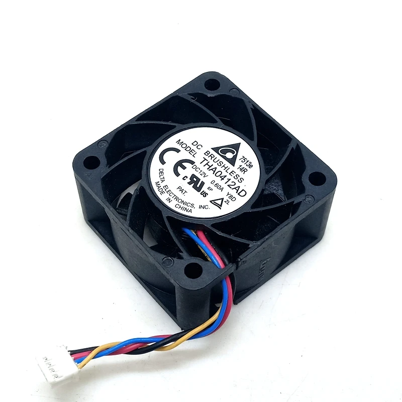 Новый оригинальный высокоскоростной большой вентилятор объема воздуха 12 в 4 см