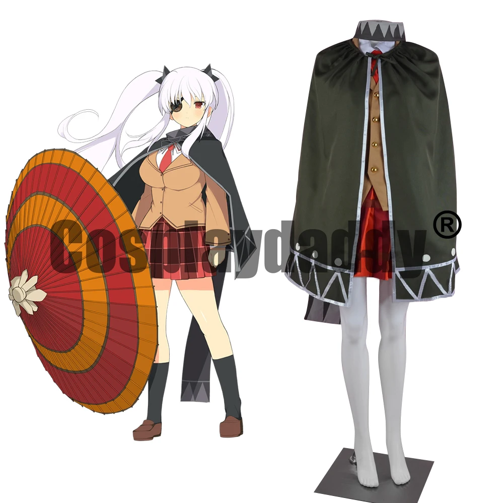 Senran Kagura: Portrait of Girls Ninja Flash! Shinovi Estival Versus Yagyu Uniform Outfit Game Cosplay Costume F006