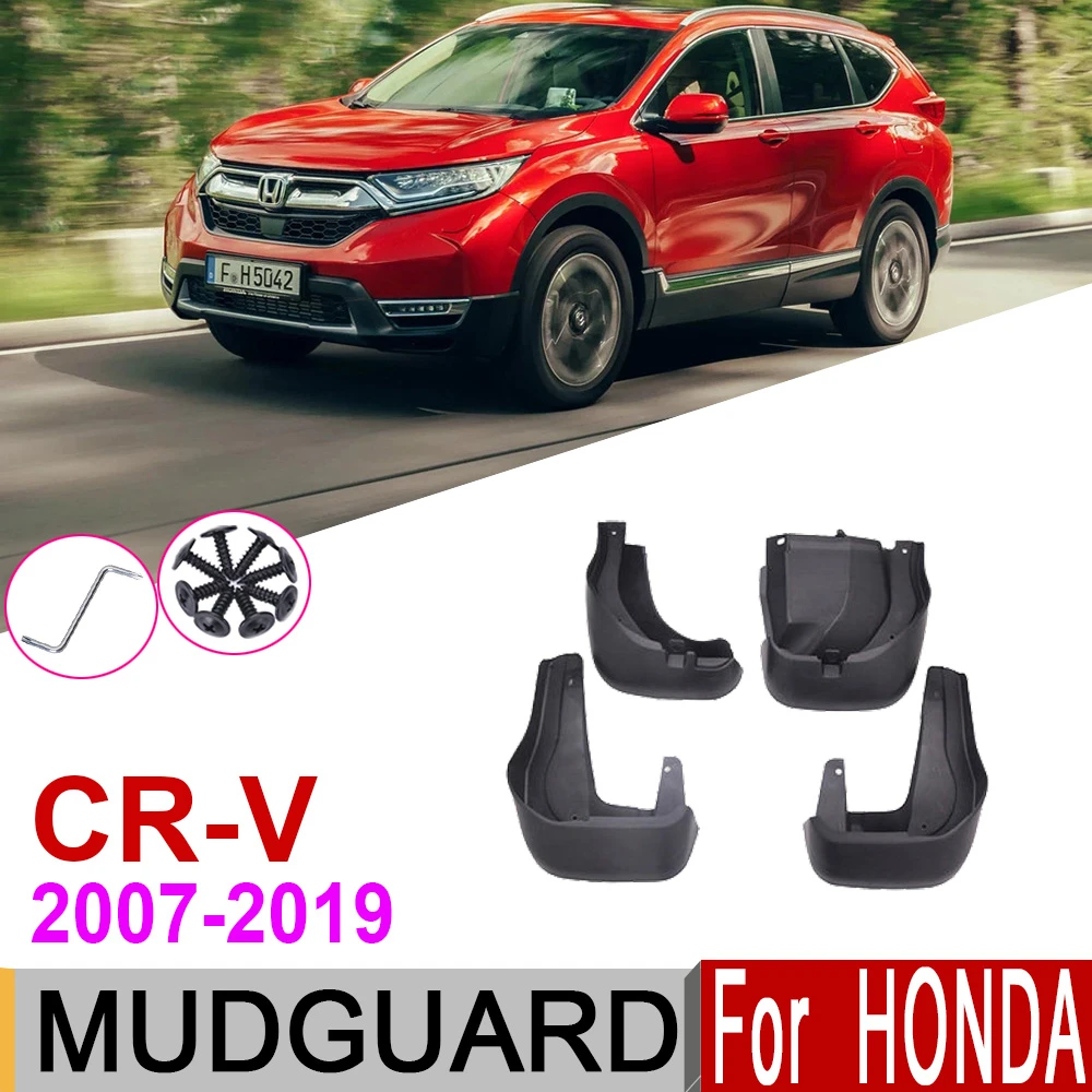 Брызговики для Honda CR V 2007 ~ 2019 CRV брызговики аксессуары 2018 2015 2012 2010 2009