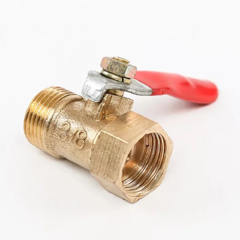 Пневматический клапан 1/8 &quot1/4&quot 3/8 &quot1/2&quot внутренняя и внешняя резьба шаровой