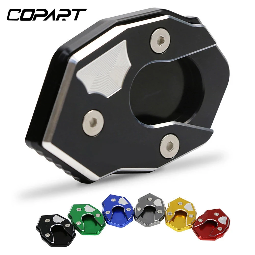 Для KAWASAKI NINJA 250 300 650 1000 ER6F ER4F ZX6R ZX10R боковая подставка для ног мотоцикла увеличенная