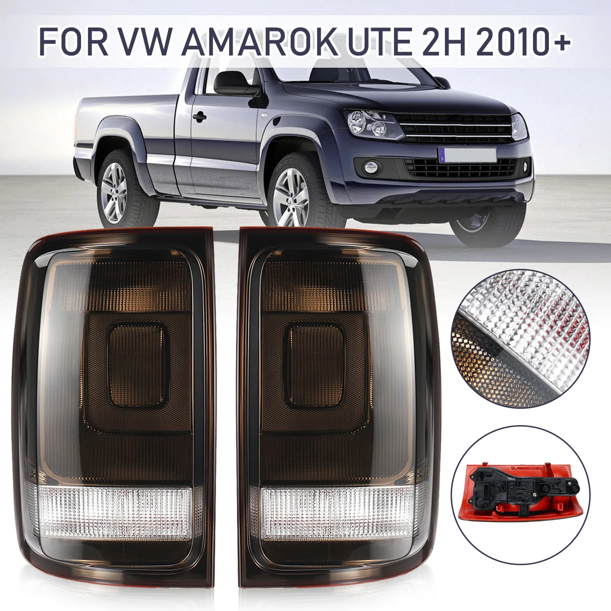 Для VW Amarok 2010 2011 2012 2013 2018 1 пара для хвостовой части автомобиля светильник s туман