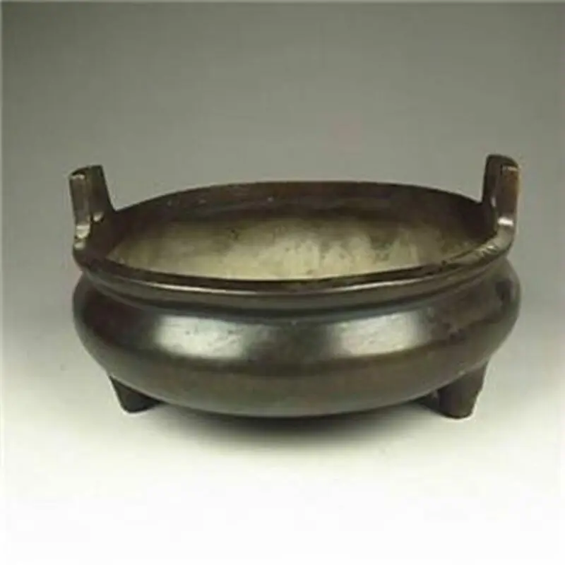 

Горячие китайские бронзовые благовония горелка w династии Мин XuanDe Mark NR/XY6
