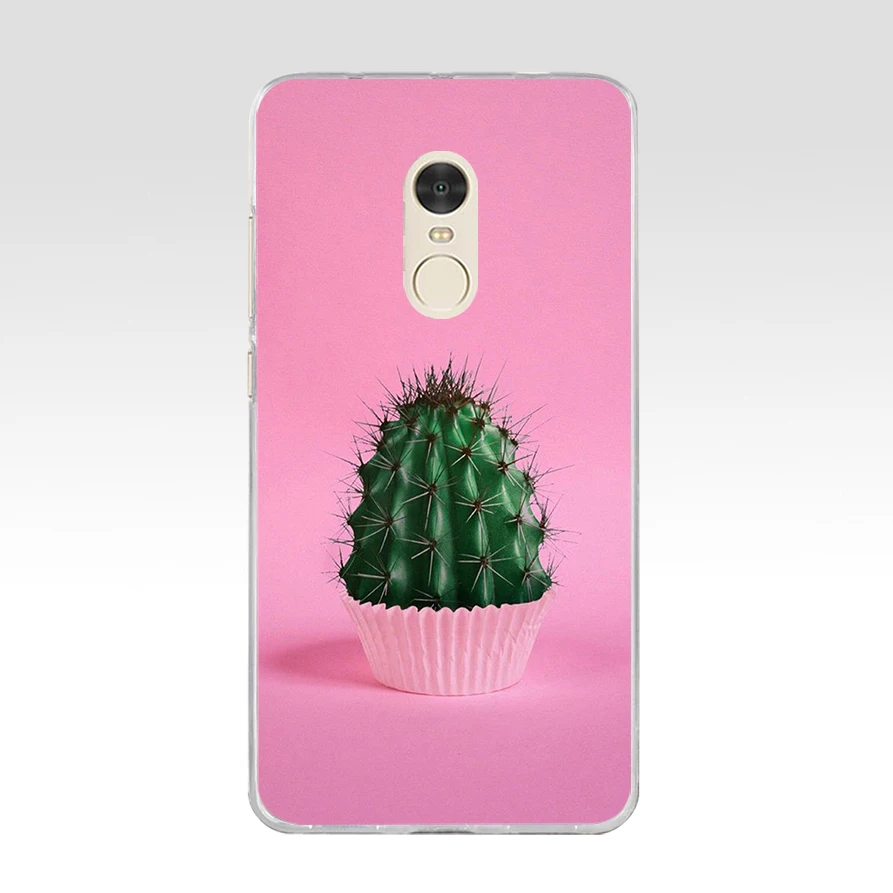 Чехол для телефона 141FG из мягкого силикона и ТПУ с изображением ананаса цветов