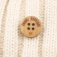 custom wooden buttons knitted and crocheted items buttons custom design wooden mk3209