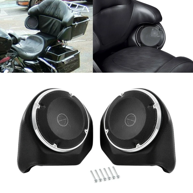 Мотоцикл спинки тур пакет задний динамик для Harley Touring Electra street glide Ultra Limited Road King FLHR FLHX FLHT FLTR