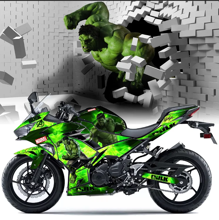 Комплект наклеек для мотоцикла Ruilian 3M графические Наклейки KAWASAKI ninja 250 300