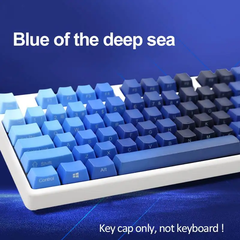 104 ключ PBT Выгравированные стороной OEM профиль механическая клавиатура красить Sub