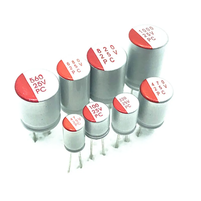 

10Pcs DIP Solid Electrolytic Capacitor 6.3V 10V 16V 100UF 150UF 220UF 270UF 330UF 470UF 560UF 680UF 820UF 1000UF 1200UF 1500UF