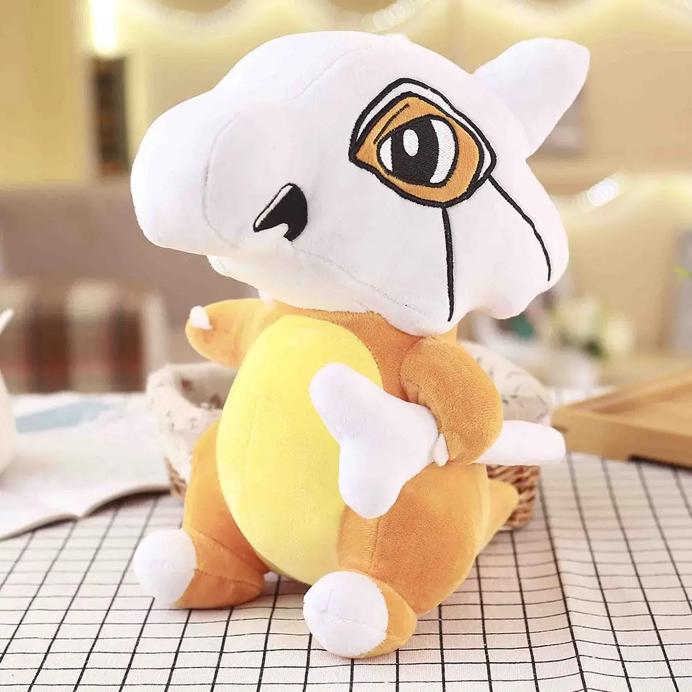 30cm Marowak Детектива Пикачу Jigglypuff чармандер Сквиртл плюшевые игрушки мягкие милые захватные машины куклы для детей Забавный подарок - Цвет: 30cm Marowak