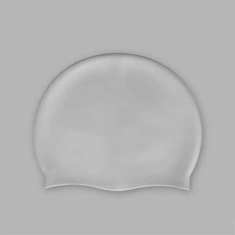 

2PCS Swimming Cap Elastic Water Nylon Proof Fabric Protect Ears Sports Swim Pool Hat for Men & Women Adults