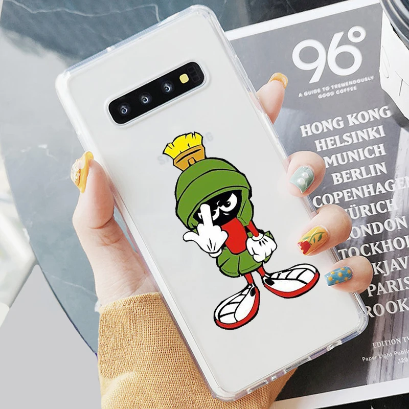Мягкий прозрачный чехол из ТПУ для телефона Samsung S6 S7 Edeg S8 S9 Plus S10 A50 A30 A10 | Мобильные