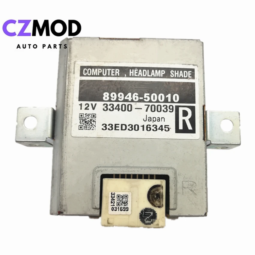 

CZMOD Original Used 89946-50010 Computer Headlamp Shade Headlight LED Unit 33400-70039 8944650010 3340070039 Car Accessories